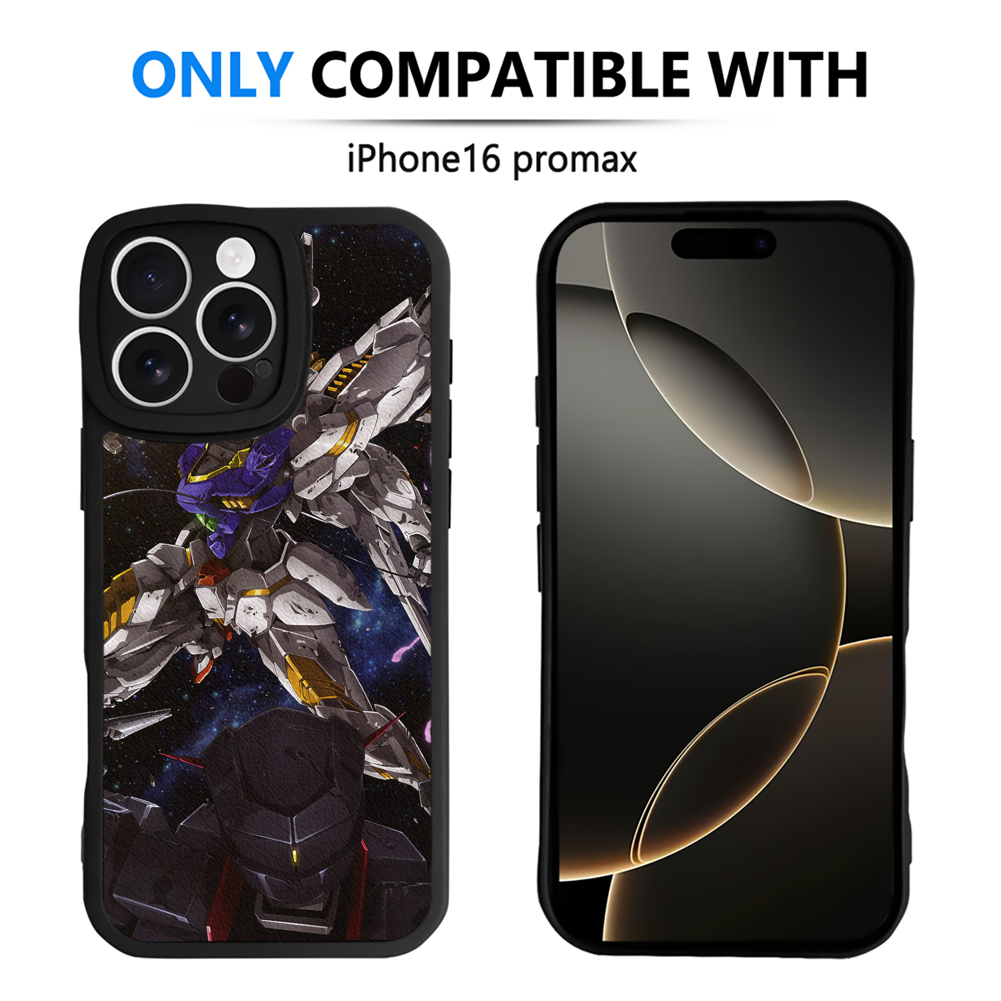 （画像用） 機動戦士ガンダム Mobile Suit Gundam 【iPhone 16シリーズ対応】シリコンスマホケース（レザー調） 材質：シリコン